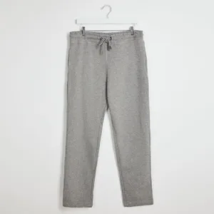 Men's Grey Straight Leg Jogging Bottoms
