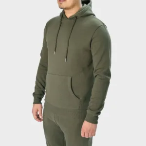 Mens Khaki Hoodie