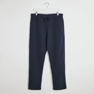 Men's Navy Straight Leg Jogging Bottoms