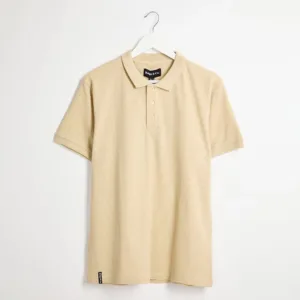 Men's Stone Popcorn Texture Polo